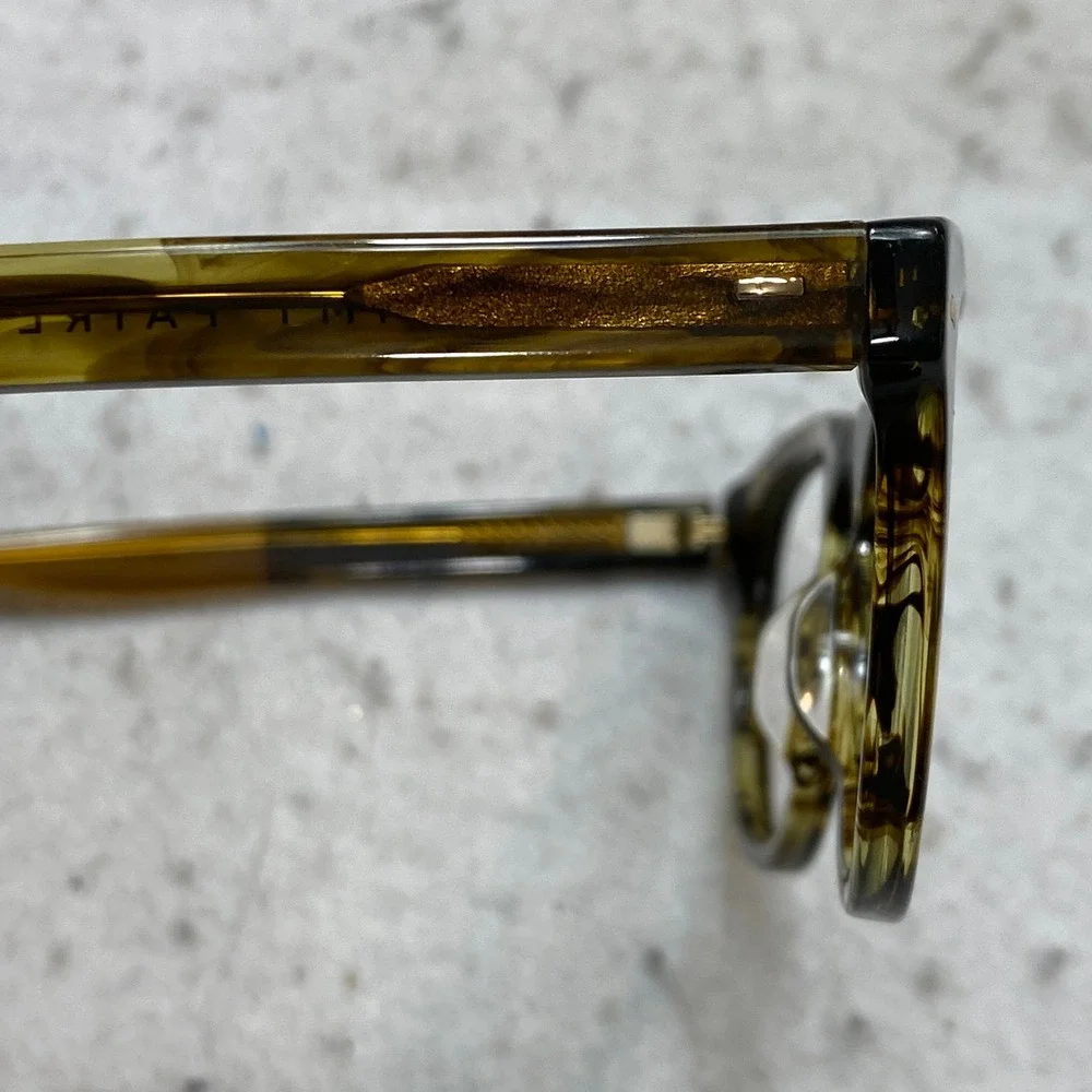 Jimmy Fairly P46LS Tortoise Shell Round Acetate Glasses Frames 49-23-147